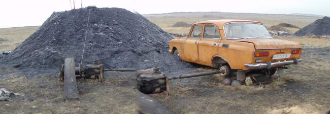 В Перевальске «прикрыли» нелегальную выработку угля