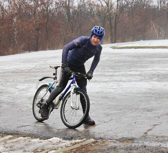 Зимний чемпионат по велоспорту прошёл в Луганске