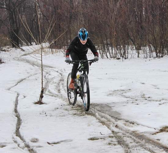 Зимний чемпионат по велоспорту прошёл в Луганске