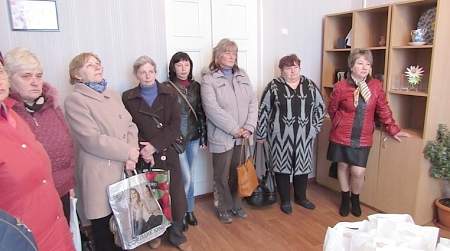 В Стаханове передали гуманитарную помощь вдовам ликвидаторов аварии на ЧАЭС