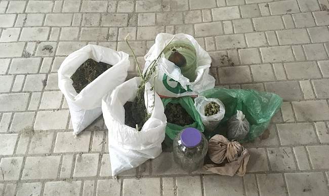 У Жителя Республики изъяли 1,5 кг. марихуаны (ФОТО, ВИДЕО)
