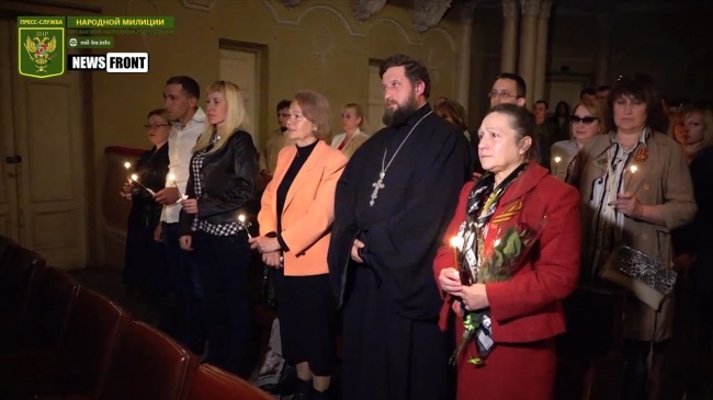 Вечер памяти воина-ополченца А. Пилюгина прошел в Луганске