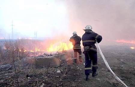 14 пожаров ликвидировали спасатели  Республики за вчерашний день