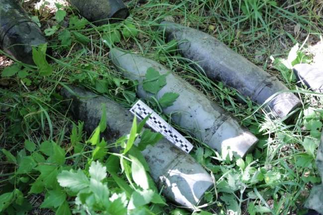 Схрон осколочно-фугасных снарядов украинских карателей обнаружен в Антрацитовском районе