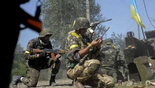 Боевики армии Украины обстреляли из гранатомета район Калиново