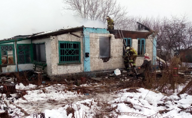 В Брянке на пожаре погиб 72-летний мужчина