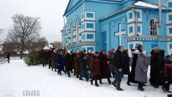 Продолжаются попытки захватов Православных храмов раскольниками