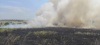 За сутки в Лутугинском районе выгорело 27 гектаров сухой травы.