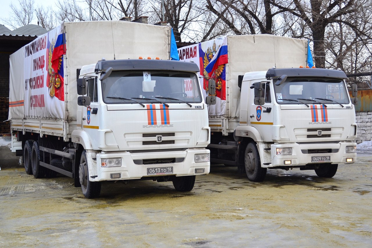 Гумманитраная помощь прибыла в Луганск (фото)